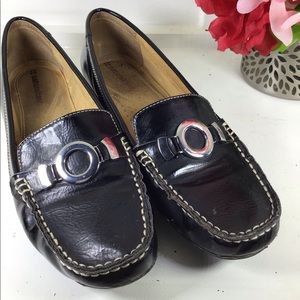 Patent Leather Black Loafers